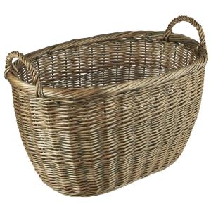 Vedkurv - Oval kurv - 60 cm - www.frokenfraken.se