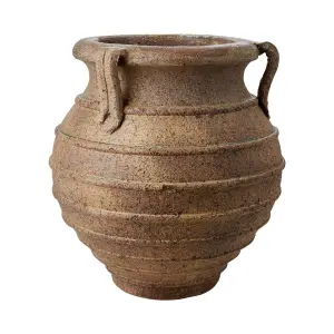 Urn - Pot M - Brun - Ø17/38 x 40 cm - www.frokenfraken.se