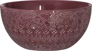 Orient M skål vinrød - Ø15 cm - www.frokenfraken.se