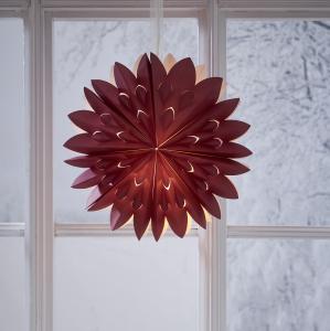 Adventsstjerne - Rød - 40cm - www.frokenfraken.se