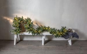 Girlang Greyland - 300 cm - Utendørs og Innendørsbruk - www.frokenfraken.se