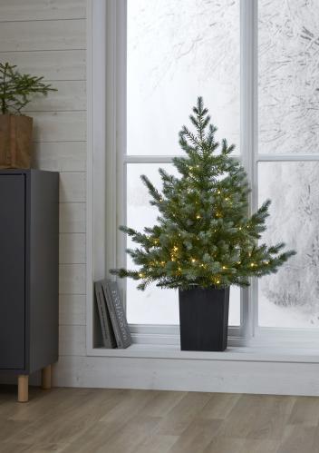 Juletre med belysning - LED Greyland - 95 cm - Utendørs og Innendørsbruk - www.frokenfraken.se