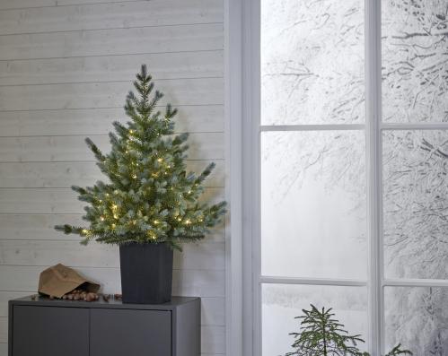 Juletre med belysning - LED Greyland - 95 cm - Utendørs og Innendørsbruk - www.frokenfraken.se