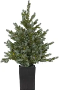 Juletre med belysning - LED Greyland - 95 cm - Utendørs og Innendørsbruk - www.frokenfraken.se