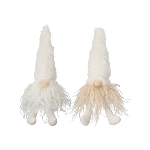 Nisse – Sittende - Beige – 5 x 23 cm - www.frokenfraken.se