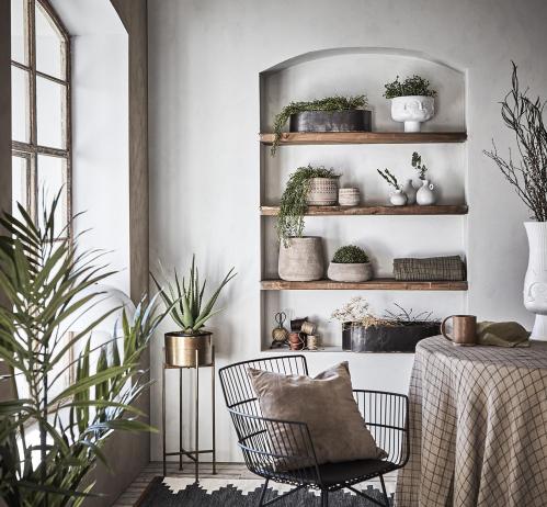 Rutete Bordduk - Beige/Svart - 220 x 140 cm - www.frokenfraken.se