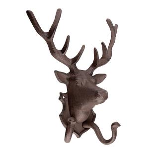 Krok – Jern – Hjort – Brun – 10 x 22 x 27 cm - www.frokenfraken.se