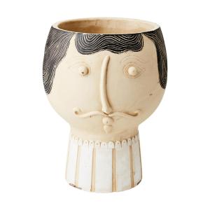 Krukke - Hode Retro - Ø15 x 27 cm - www.frokenfraken.se