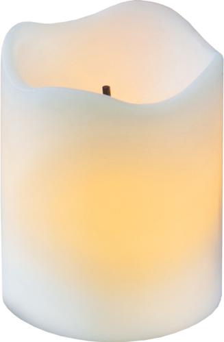 Batterilys - 6 stk oppladbare LED - 7,5 cm - www.frokenfraken.se