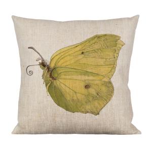Kuddfodral - Blåklockor/Citronfjäril - 47 cm - www.frokenfraken.se