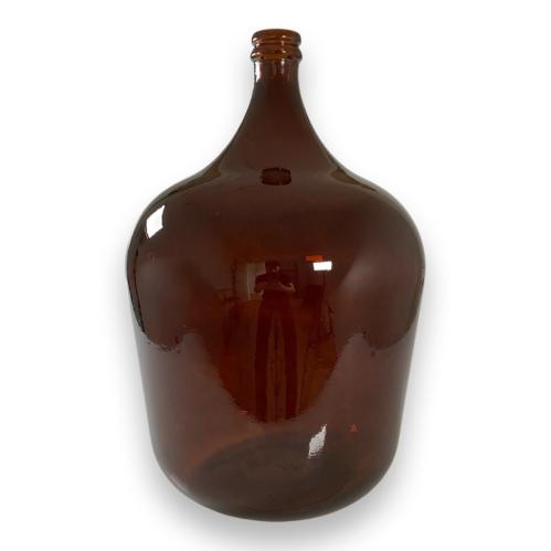 Glasvase - Glassflaske - Brun - S - Ø 27 x 42 cm - www.frokenfraken.se