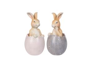 Kanin i Egg - Rosa - www.frokenfraken.se