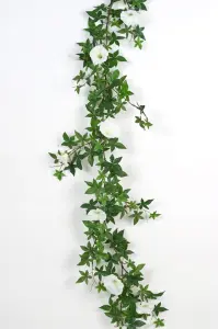 Blomst for dagen - Hvit - 120 cm - www.frokenfraken.se