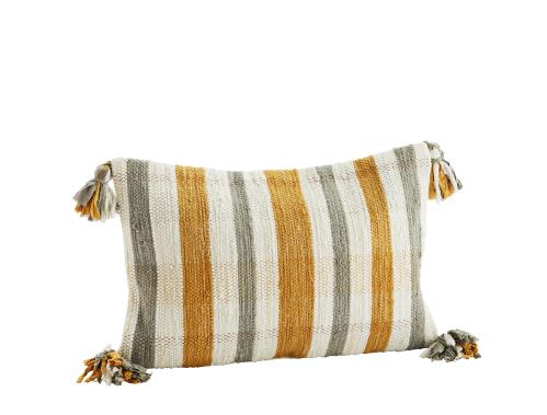 Putetrekk - Stripet - Gul - 40 x 60 cm - www.frokenfraken.se