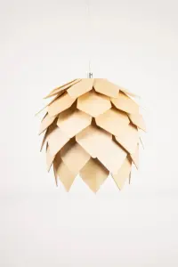 Taklampe – Cone – Natur – Ø27 cm - www.frokenfraken.se