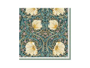 Serviett - William Morris Pimpernel - 33 x 33 cm - www.frokenfraken.se