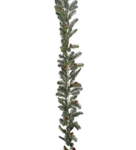 Grangirlang med kottar - Grön - www.frokenfraken.se