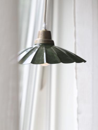 Vinduslampe - Ester - Mørkegrønn - 24 cm - www.frokenfraken.se