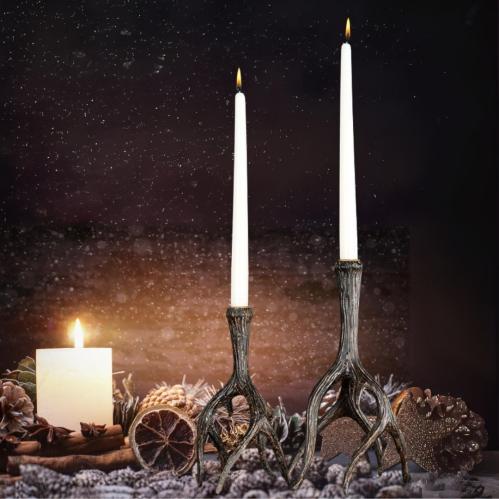 Lysstake - Reinhorn - Brunsvart - 29 cm - 1stk - www.frokenfraken.se