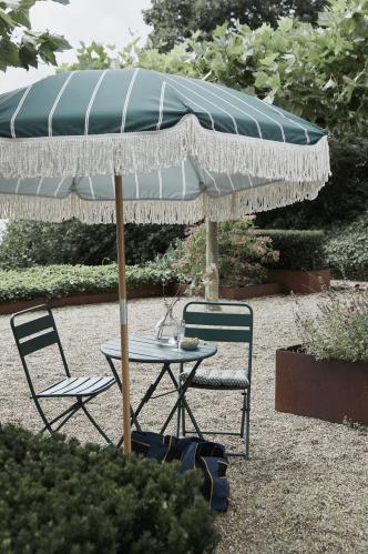 Parasoll - Block - Grønn - Ø190 cm - www.frokenfraken.se