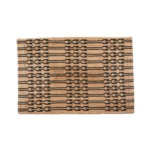Teppe L - Natur/svart - 180 x 120 cm - www.frokenfraken.se