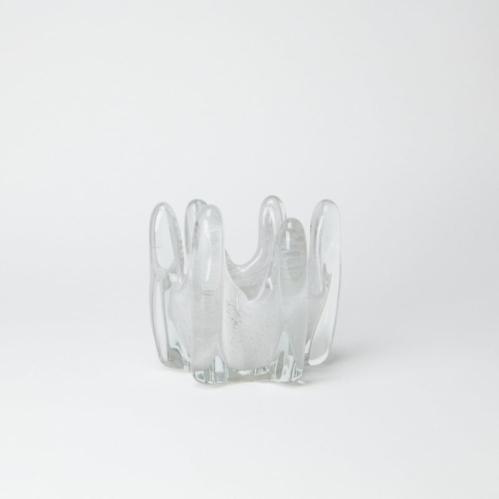 Lyslykt Helix - Lysegrå - 10,5 cm - www.frokenfraken.se