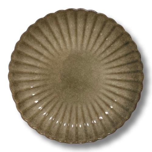 Tallerken - Joy - Sand - Ø25,5 x 3 cm - www.frokenfraken.se