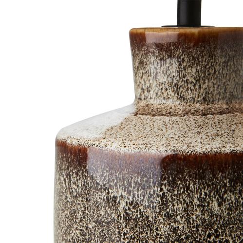 Bordlampe - Lys brun - Ø14/22 x 35 cm - www.frokenfraken.se