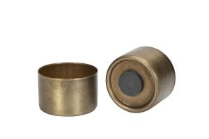 Lys holder med magnet - Votivlys - Antikk messing - Ø4 x 2,7 cm - www.frokenfraken.se