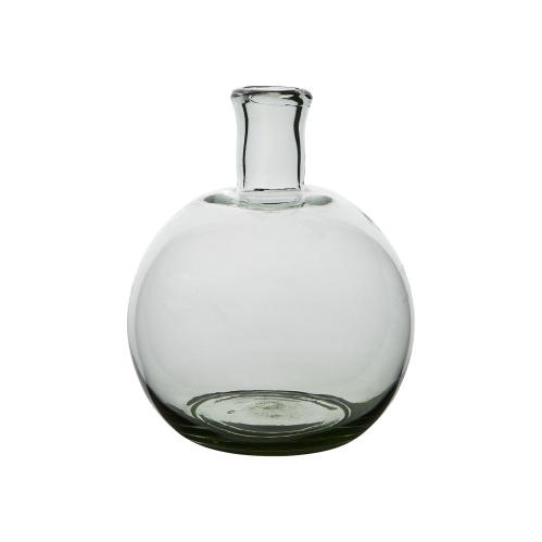 Vas S - Flaska Glas Klar - Ø18 x 23 cm - www.frokenfraken.se