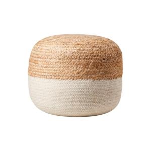 Sittepuff - Natur/elfenben - Ø40 x 35 cm - www.frokenfraken.se
