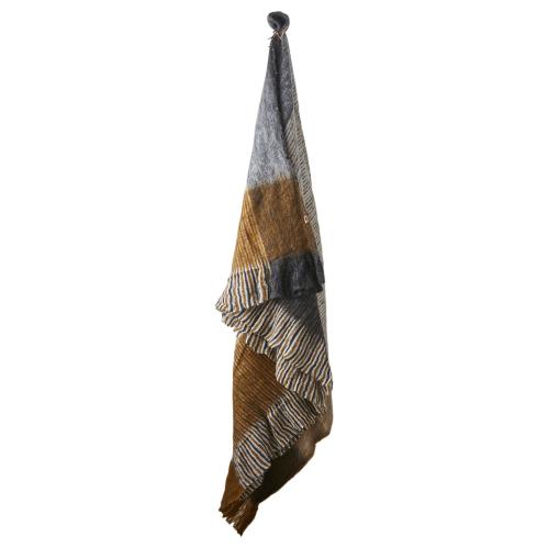 Teppe - Gul/Svart/Grå - 160 x 130 cm - www.frokenfraken.se