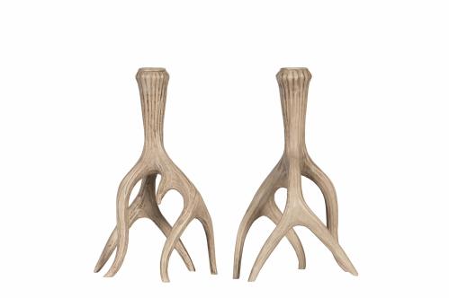 Lysstake - Renhorn - Natur - 22 cm - 1 stk - www.frokenfraken.se