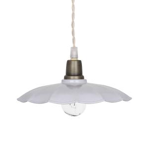 Taklampe - Vinduslampe - Lysegrå - Ø19 cm - www.frokenfraken.se