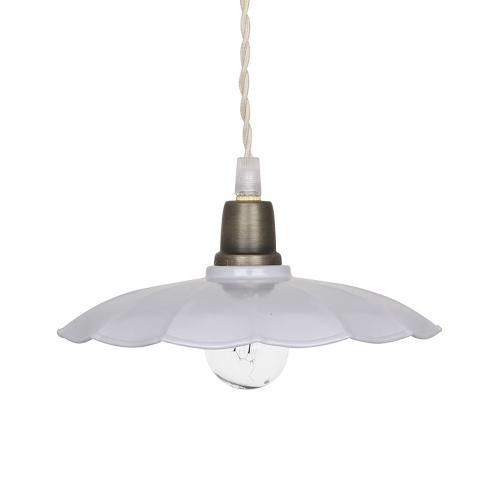Taklampe - Vinduslampe - Lysegrå - Ø19 cm - www.frokenfraken.se