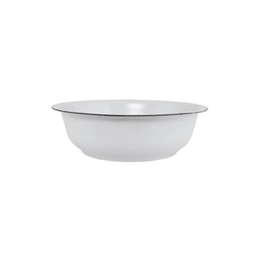 Vask - Emalje Hvit - 20 cm - www.frokenfraken.se