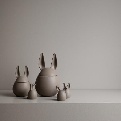Påskepynt - Egg skjul - Dust - Ø8,5 x 14 cm - www.frokenfraken.se