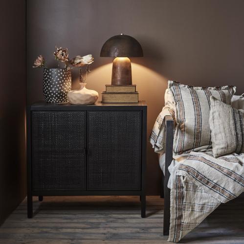 Putetrekk - Beige/Brun/Svart - 50 x 50 cm - www.frokenfraken.se