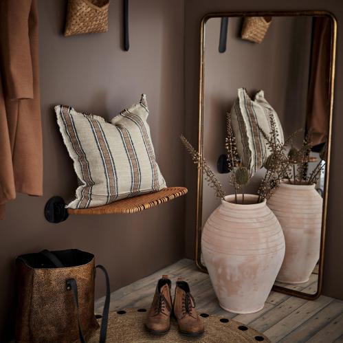 Putetrekk - Beige/Brun/Svart - 50 x 50 cm - www.frokenfraken.se
