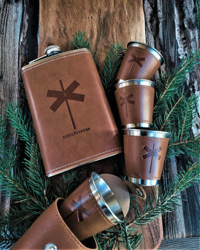 Plunta - Fjällfullness - Läder - 15.5 x 10 cm - www.frokenfraken.se