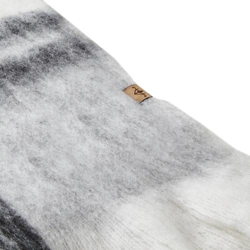 Teppe - Svart/Grå/Hvit - 160 x 130 cm - www.frokenfraken.se