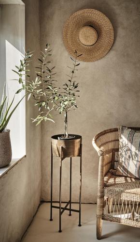 Putetrekk - Beige/Brun/Svart - 50 x 50 cm - www.frokenfraken.se