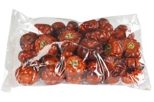 Mini gresskar - Mørk oransje - Dekorasjon - 250g/ca 40 stk - www.frokenfraken.se