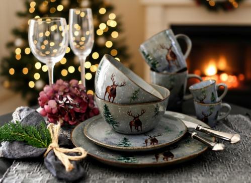Gløggkrus - Hjort/Vinter - Ø6 x 6 cm - www.frokenfraken.se