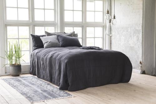 Kuddfodral - Sammet - Røyk - 72 x 52 cm - www.frokenfraken.se