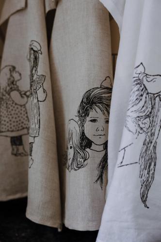 Kökshandduk - Madicken - Kapittel 2 - 45 x 60 cm - www.frokenfraken.se