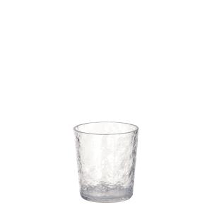 Drykkerglass - Plast - Hamret - 9 cm - www.frokenfraken.se