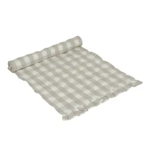 Løper - LISA - LIN - 40 X 140 CM - www.frokenfraken.se