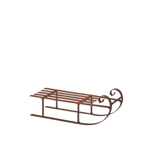 Slede – Rust – 2 størrelser – 12 x 8 cm, 17 x 6 cm - www.frokenfraken.se