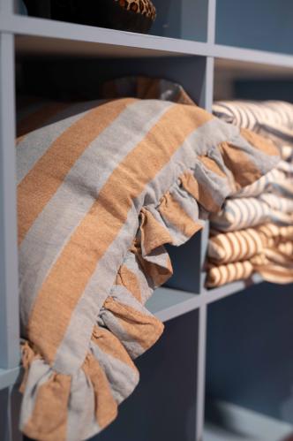 Kuddfodral - AMALIA - BLÅ - 45 X 45 CM - www.frokenfraken.se